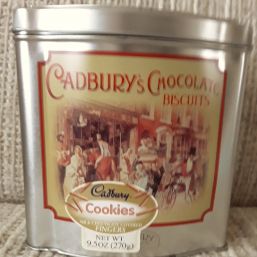 Vintage Cadbury chocolate biscuit tin